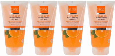

VLCC Orange Oil Pore Cleansing Face Wash Pack 3 Face Wash(600 ml)