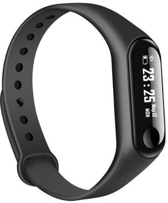 

Crystal Digital M3 Compatible j8 Sport bracelet smart wristband heart rate monitor Bluetooth watch Fitness Band(Black)