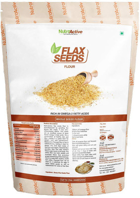 

NutroActive Whole Ground Flax Seeds Flour Alsi Atta 350 gm(350 g)