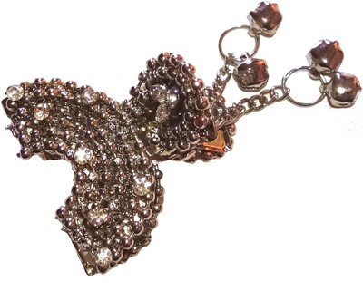 Shrungarika Traditional Hair Claw(Silver)