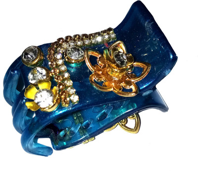 

Shrungarika Traditional Hair Claw(Gold, Blue, Multicolor)