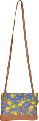 

Jute Cottage Sling Bag(Brown)