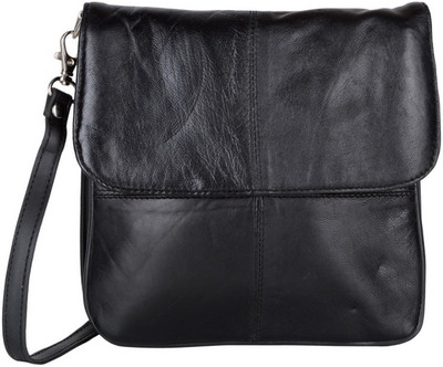 

AspenLeather Messenger Bag(Black)