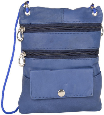 

AspenLeather Messenger Bag(Blue)