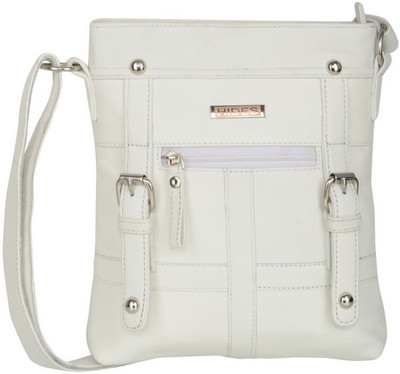 

AspenLeather Messenger Bag(White)