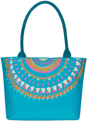 

Jute Cottage Shoulder Bag(Blue)