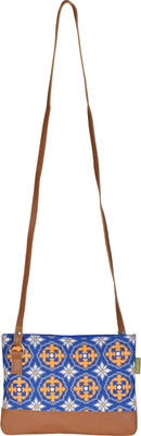 

Jute Cottage Sling Bag(Brown)