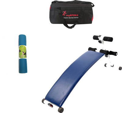 

Lifeline Abdominal Bench A5501 Bonus with Gym Bag and Yoga Mat Home Gym Combo(100 - 120 kg)