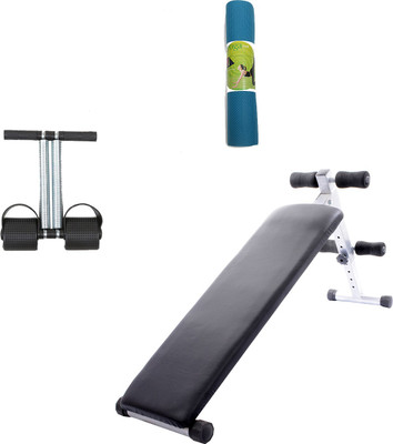 

Lifeline Abdominal Bench 310 Bonus with Yoga Mat and Tummy Trimmer Home Gym Combo(100 - 120 kg)