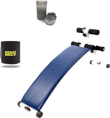 

Lifeline Abdominal Bench A5501 Bonus with Shaker Bottle and Sweat Belt Home Gym Combo(100 - 120 kg)