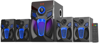 ZEBRONICS ZEB- FANTASY 4 BTRUCF Bluetooth Home Theatre(Black & Blue, 4.1 Channel)