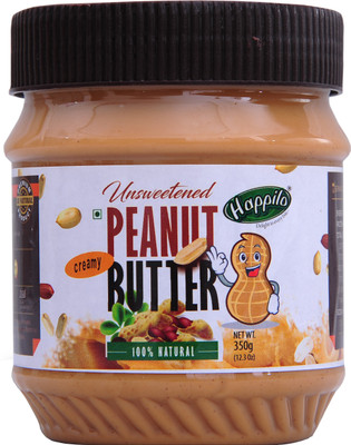 

Happilo Natural Creamy Unsweetened Peanut Butter 350 g