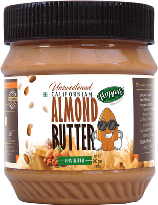 

Happilo Natural Unsweetened Californian Almond Butter 200 g