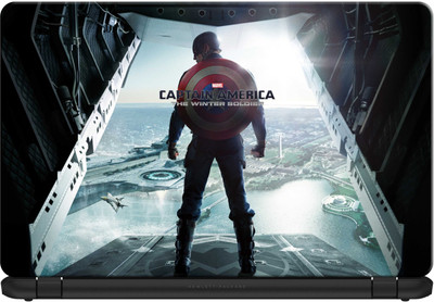 

doodad Captain America Removable Vinyl Skin Laptop Decal 15.6