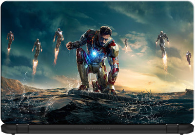 

doodad Ironman Removable Vinyl Skin Laptop Decal 15.6