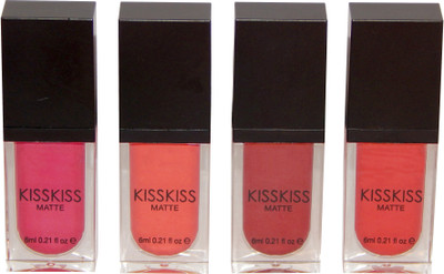 

firstzon™ KISS KISS MATTE LONG LASTING LIQUID LIPSTICK(SET1, 6 ml)