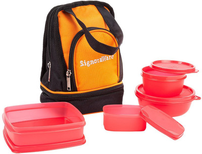 Signoraware 536 4 Containers Lunch Box(950 ml)
