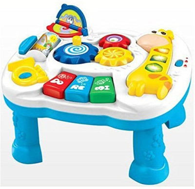 

KITI KITS Kids Musical Learning desk with music & lights(White)
