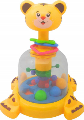 

Effe Shoppe Superb Animal Spinner Toy For Toddlers Kids (Tiger)(Multicolor)