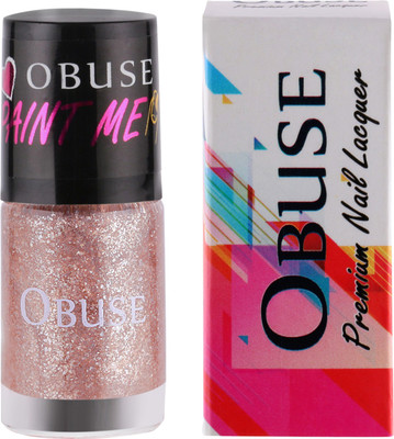 

obuse Paint Me Premium Nail Lacquer- 5 chemical free formula Pink Crush