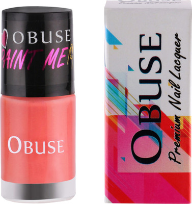

obuse Paint Me Premium Long Lasting Non Toxic Nail Lacquer Sinful Nude
