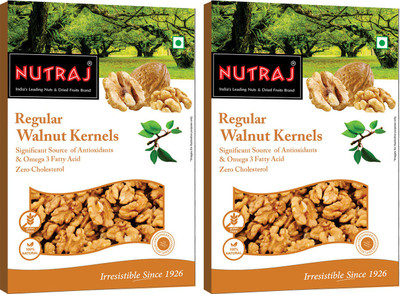 

Nutraj Brown Kashmiri Halves Kernels Walnuts(500 g, Vacuum Pack)
