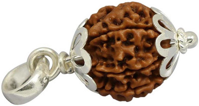 AJ 7 Mukhi Rudraksha Pendent Silk Dori Pendant