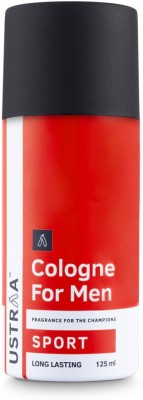 Ustraa Cologne Spray - Sport (125ml) Eau de Cologne  -  125 ml  (For Men)
