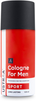 Ustraa Cologne Spray - Sport (125ml) Eau de Cologne - 125 ml(For Men)