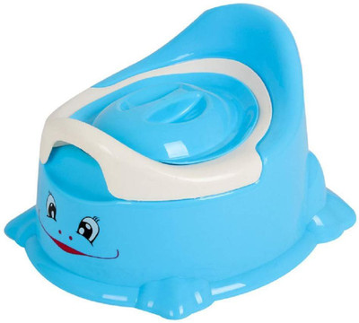 

SYGA Kids Baby Toilet Cartoon Baby Infant Simple Leakproof Potty Sitting Baby Travel Potty Chair (Blue) Potty Seat(Blue)