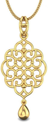 Candere by Kalyan Jewellers BIS Hallmark 22kt Yellow Gold Pendant