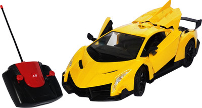 

Jack Royal 1:14 Scale Luxurious Sports Series Radio Control Car - Yellow (color may vary as per availability)(Yellow)