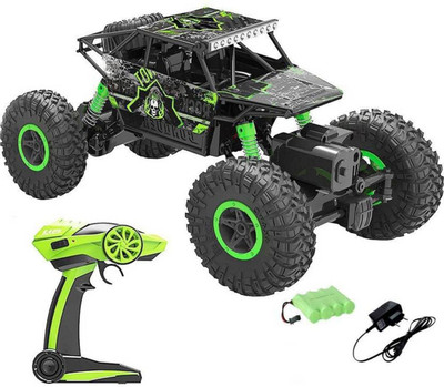 

NIYAMAT Rock Crawler rechargeable RC, 1:18, All Wheel Drive(Green)