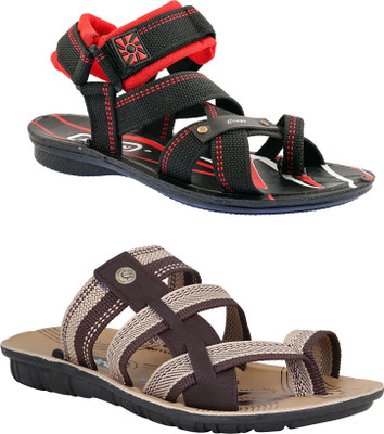 

Claptrap Men Multicolor Sports Sandals
