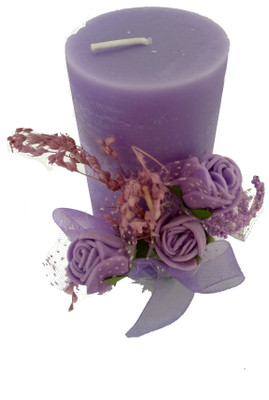 

PrimeMart Room Scanted Purple Decorative Candle(100 g)