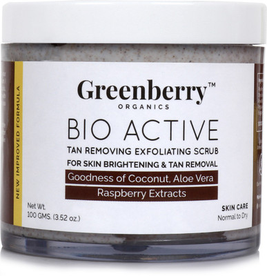 Greenberry Organics Tan Removing & Exfoliating Scrub(100 g)