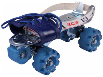 

Jonex Attack Adjustable Yorkie Roller Skates Quad Roller Skates - Size Free UK(Blue)