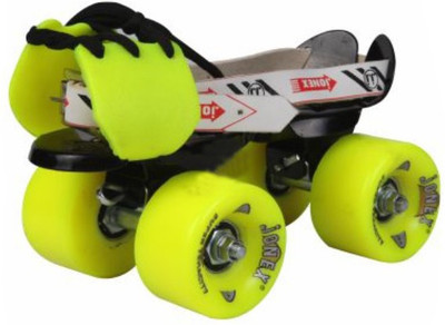 

Jonex Super Tenacity Adjustable Baby Roller Skates Quad Roller Skates - Size Free UK(Green)