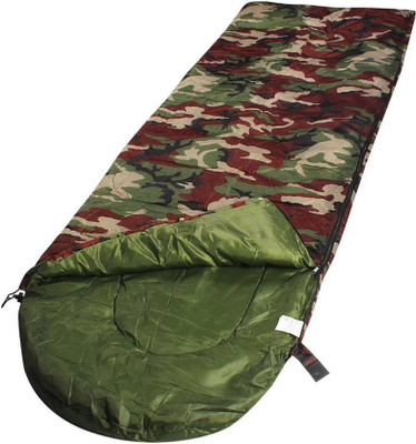 

RPS Camouflage Pattern Waterproof Hooded Sleeping Bag with Compression Carry Bag Sleeping Bag(Multicolor