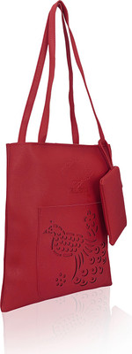 

Kleio Women Casual Maroon Leatherette Tote