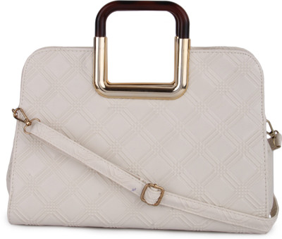 

Kleio Women Casual Grey PU Sling Bag