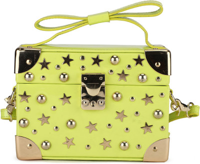 

Steve Madden Women Casual Yellow PU Satchel