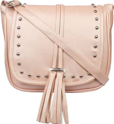 

SBS Girls Evening/Party, Casual, Formal Silver PU Sling Bag