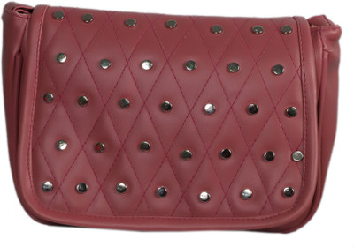

DIVYANSH COLLECTION Girls Casual Brown PU Sling Bag