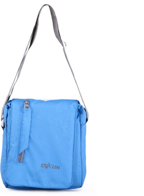 

STALIN Men & Women Casual, Formal Blue PU Sling Bag