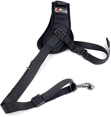 

ss F-1 Anti-Slip Quick Rapid Shoulder Sling Belt Neck Strap for Camera DSLR Strap(Black)