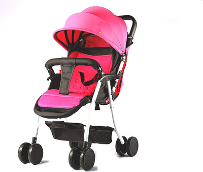 

Baybee Alexa Baby Stroller Pram with 3 position recline exclusively for kids comfort Stroller | 3 point safety harness for kids stroller | Front wheels with suspension and 360Â° swivel and Lock / stopper|Weight Upto 15 to 20kg| Adjustable- removable canop