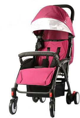 

Baybee Cuddle Premium Baby Stroller Pram with stylish aluminium frame Stroller(5, Red)
