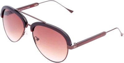 Gio Collection Aviator Sunglasses(For Men, Brown)