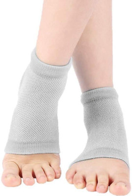 SYGA Moisturizing Cracked Heel Socks_Grey Heel Support(Grey